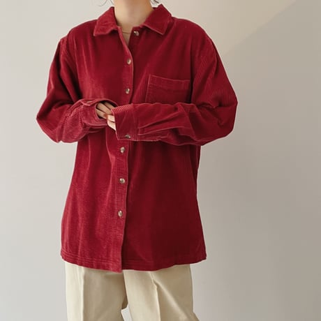 90's L.L.Bean corduroy shirt