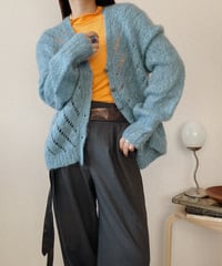90's mohair lowgauge cardigan