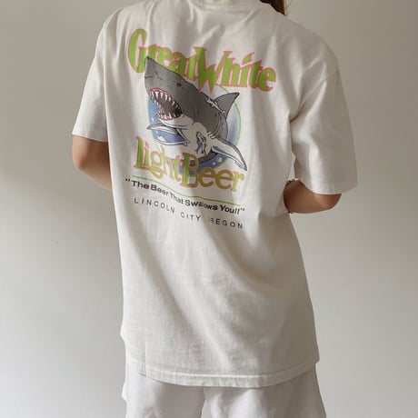 80's made in USA Great White T-shirt