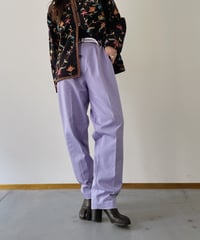 80's lavender color belted pants