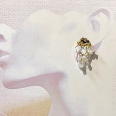 結婚式 淡水パールデザインピアスorイヤリング