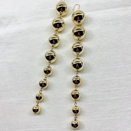 SALE!  結婚式　ロング　ピアス　イヤリング　大ぶり　ブライダルピアス　ゴールド