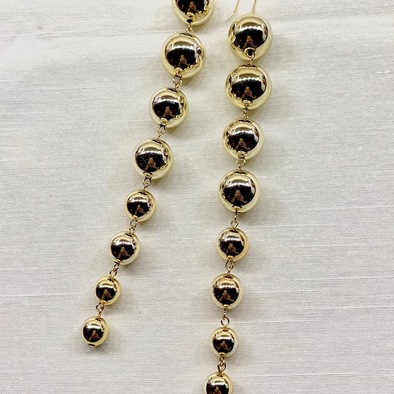 SALE! 結婚式 ロング ピアス イヤリング 大ぶり ブライダルピアス