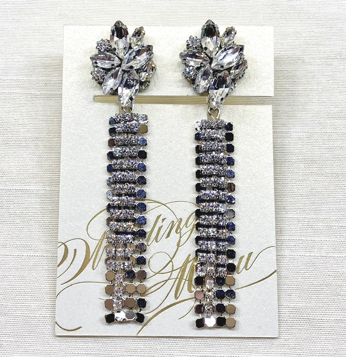 グロッセ　ブリリア　ピアス　ブリリアラウンドピアス　シルバー　大ぶり　結婚式 グロッセ ブリリアラウンドピアス シルバー 大ぶり 結婚式
