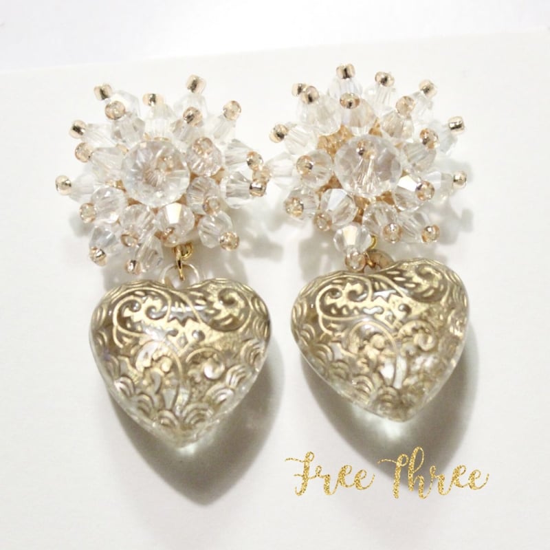 イヤリングお花大振り♡ 【公式通販】