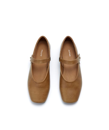 【受注生産】Ankle strap pumps　D.yellow