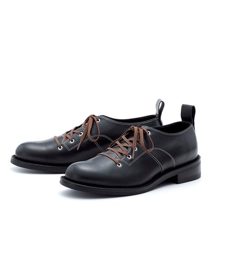 【受注生産】LONG DERBY SHOES. WHITE stitch