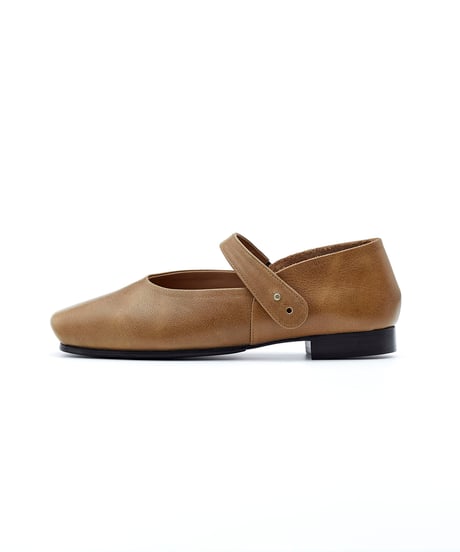 【受注生産】Ankle strap pumps　D.yellow