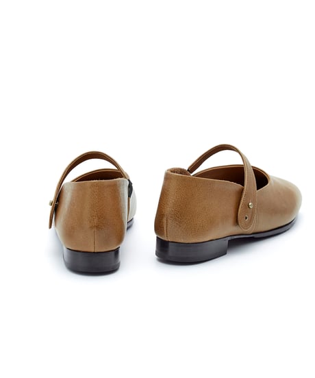 【受注生産】Ankle strap pumps　D.yellow
