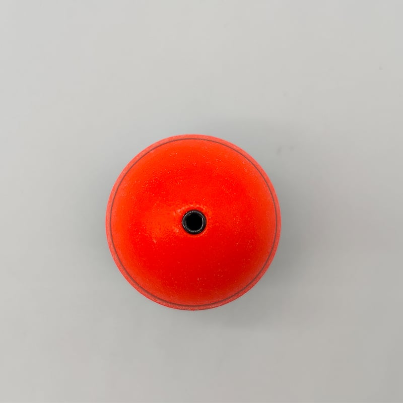 YG302G 鬼掛ふかせウキ 桐材 「国見工房 TRIPLE-K-W」 オレンジ | 鬼掛