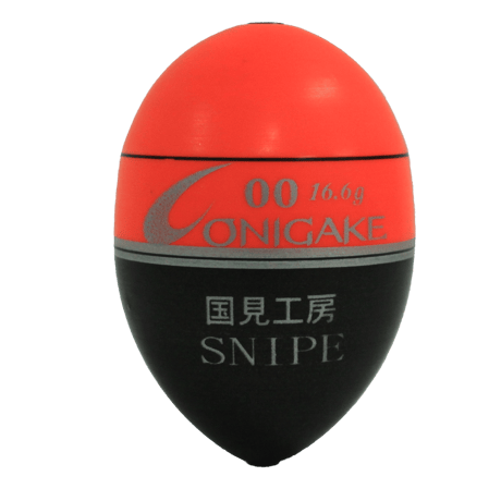 USR217 鬼掛ふかせウキ プラスチック材 「国見工房 SNIPE」  オレンジ