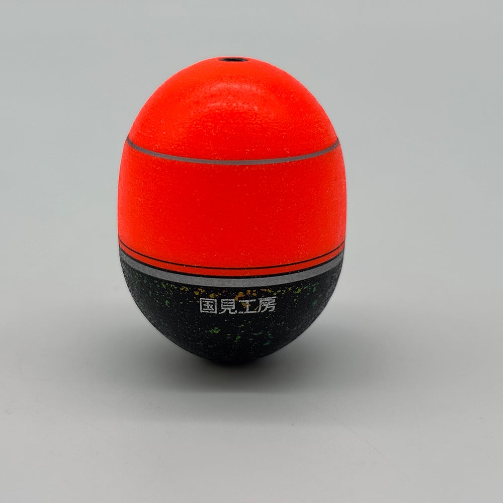 うかい様 YG302G 鬼掛ふかせウキ 桐材 「国見工房 TRIPLE-K-W」 オレンジ | 鬼掛