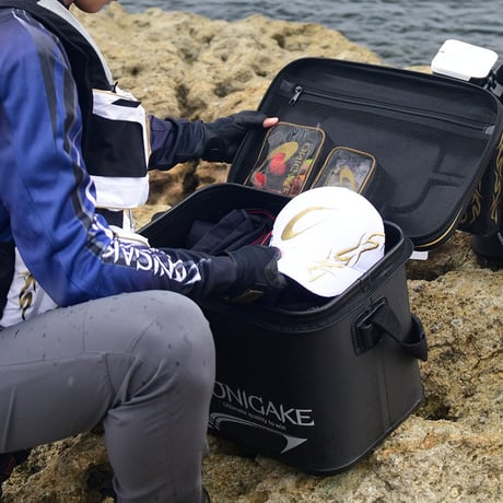 YC145G 鬼掛 タックルバッグ内側ポケット付