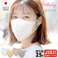 【Bellatyベラッティ】日本製 不織布4層立体型 JIS規格適合 医療用クラス３