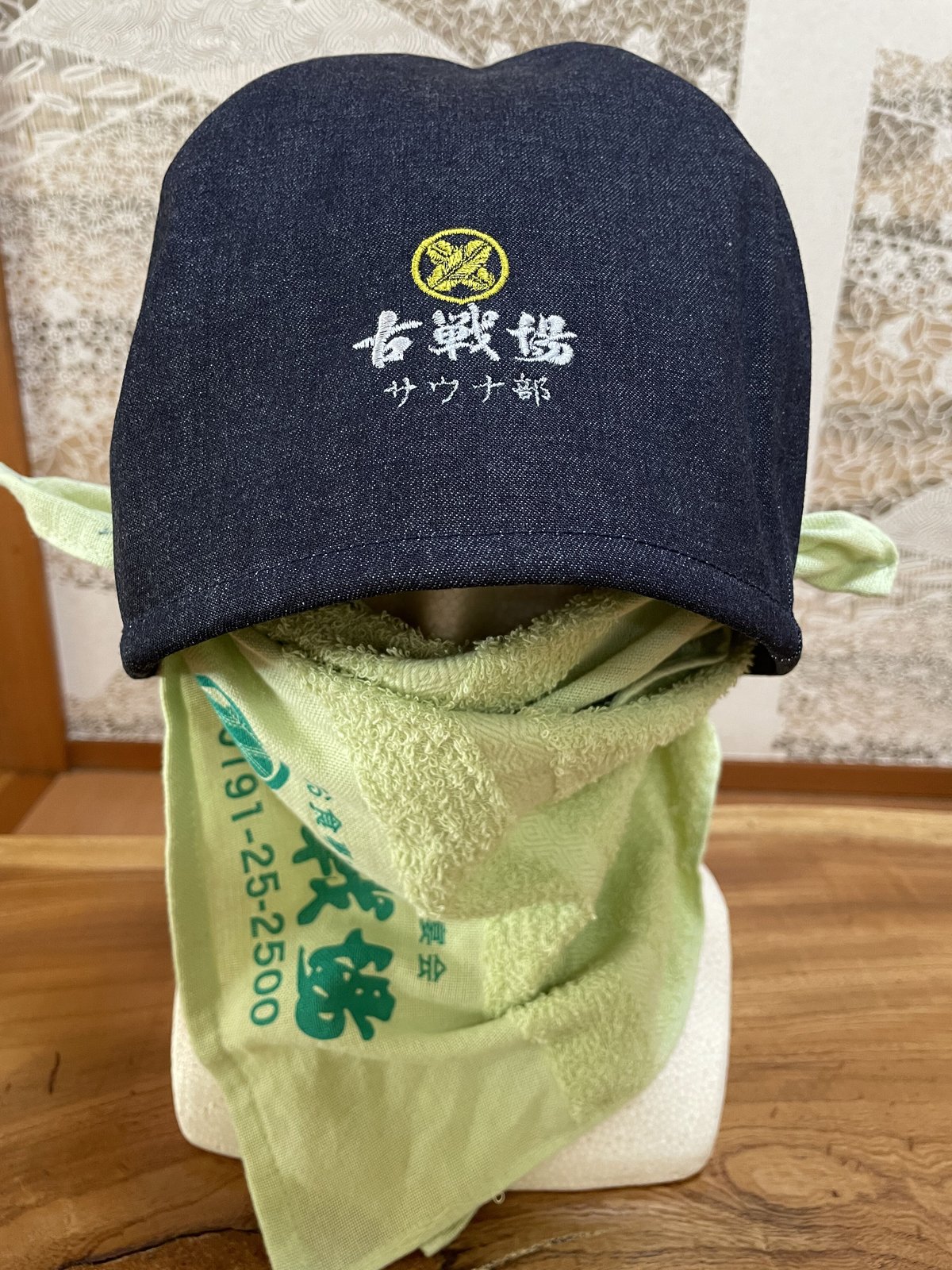 HTBサウナ部サウナハット HTBサウナ部×PITECAN THROPUSコラボサウナハット（onちゃん型