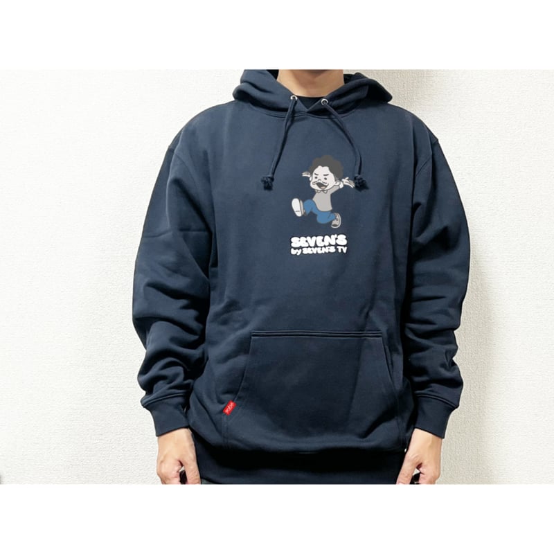 セブンズTV ワロス　パーカー 新色追加再販】SEVEN'S ミニキャラパーカー(ワロスver.)【3月下旬より