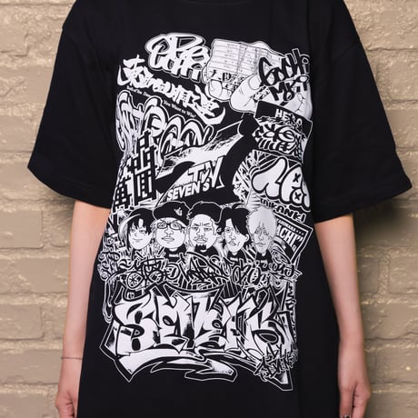 【受注生産】SEVEN'S ストリート Tee【8月中旬〜8月下旬発送予定】