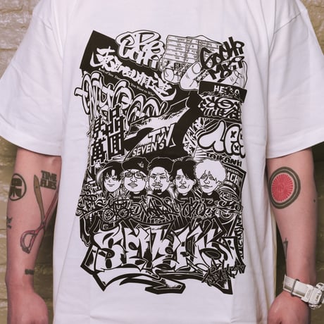 【受注生産】SEVEN'S ストリート Tee【8月中旬〜8月下旬発送予定】