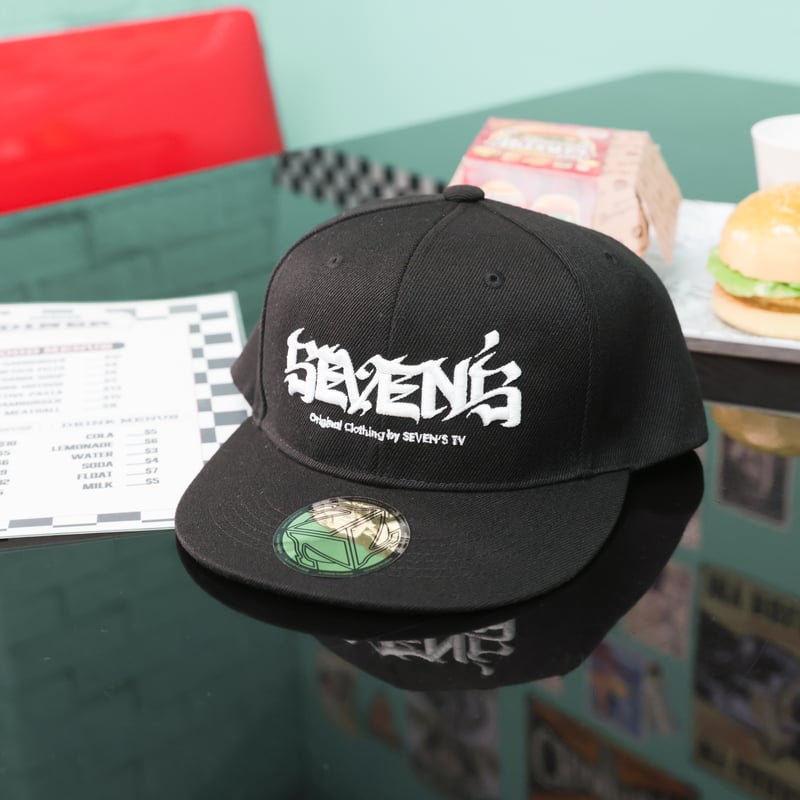 再販受注】SEVEN'S スナップバック(ステッカー付き)【8月中旬〜8月下旬