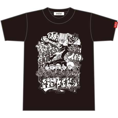 【受注生産】SEVEN'S ストリート Tee【8月中旬〜8月下旬発送予定】