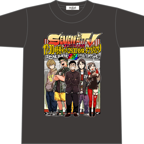 SEVEN'S Tシャツ Lサイズ セブンズTV ティナサイキック Tee SEVEN'S Tシャツ XLサイズ セブンズTV ティナサイキック Tee
