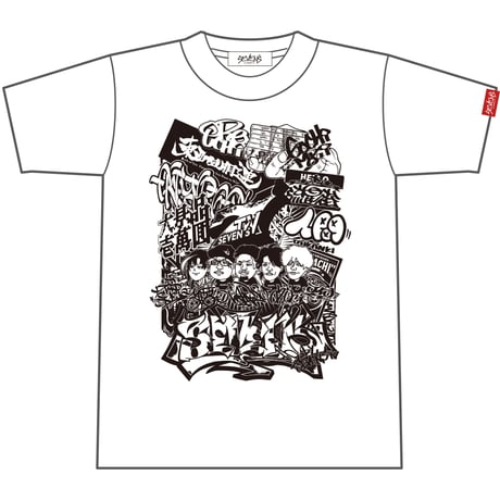 【受注生産】SEVEN'S ストリート Tee【8月中旬〜8月下旬発送予定】
