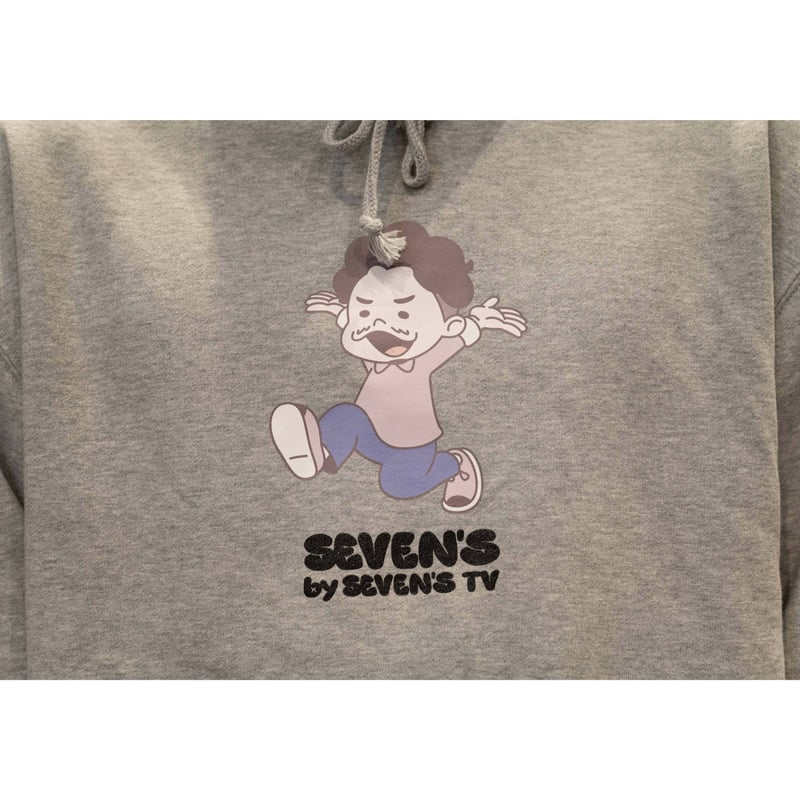 セブンズTV ワロス　パーカー 再販】SEVEN'S ミニキャラパーカー(ワロスver.)【10月下旬発送