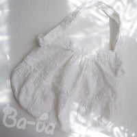 ばあばのさらっとコットンのグラニーバッグ（cherrylace ・GB27）