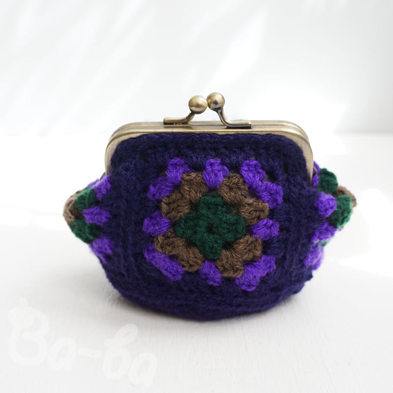 【20袋】グラニースミス グラニースクエアモチーフのポシェット | 手作りレシピ