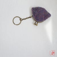 ばあば⭐︎ガラスビーズのちびがま（Callicarpa・2072）