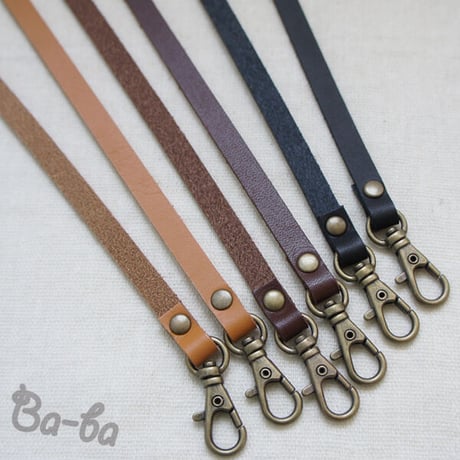 ✜ 本革ミニ持ち手・30cm（Natural、Brown、Black)