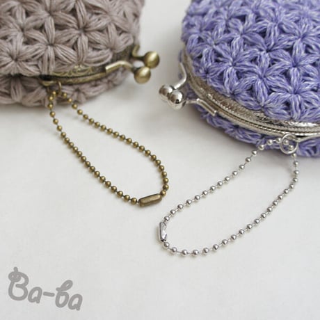 ✜ ボールチェーン・ø1.8mm/長さ15.5cm（AG、SL）