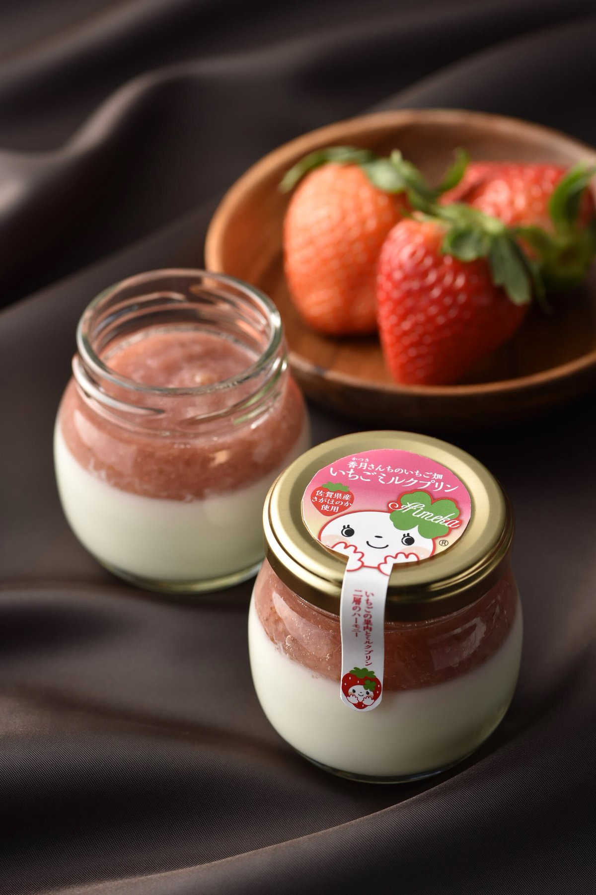 いちごミルクプリン 6個セット | 香月農園