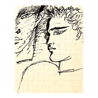 松井冬子 (増補新装版)「世界中の子と友達になれる」 毛筆サイン入り