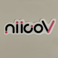 niicoVロゴグッズ ステッカー