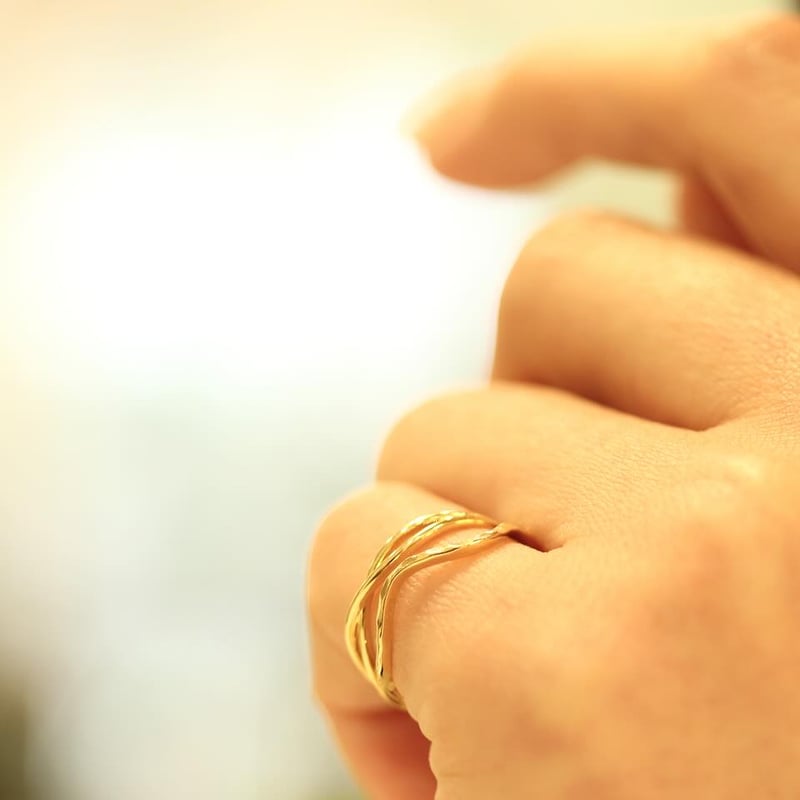 K18YGピンキーリング | BON BON DO オンラインショップ 