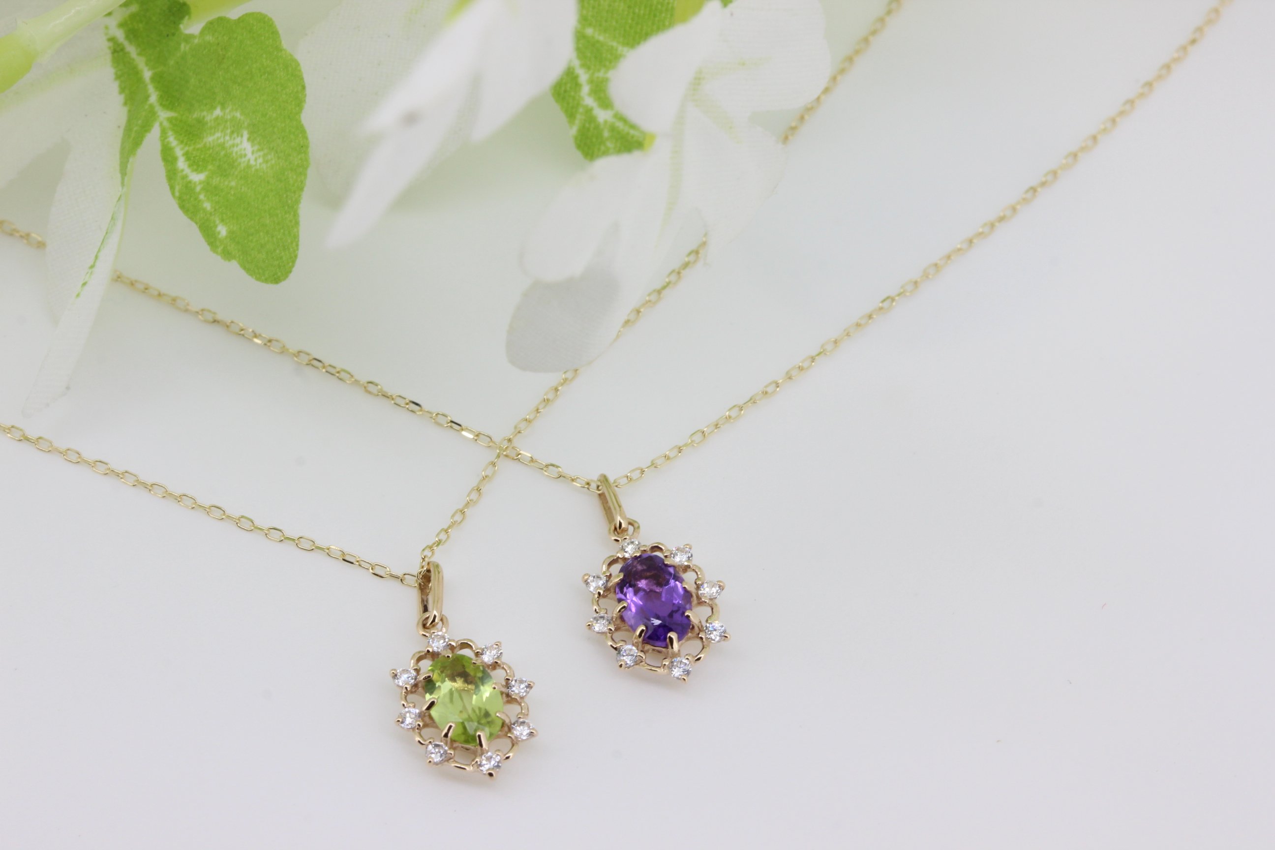 K10YGアメジストネックレス | BON BON DO オンラインショップ