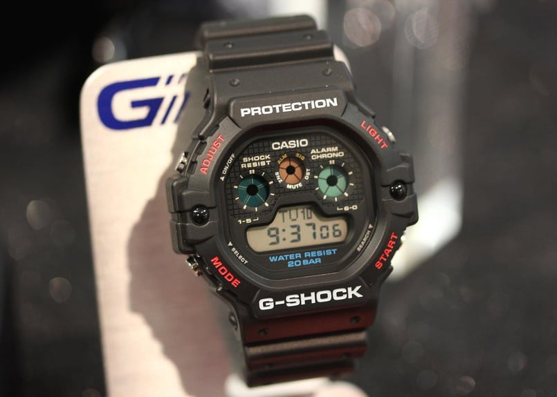 DW-5900-1JF 極美品 ほぼ未使用 G-SHOCK Gショック カシオ CASIO G-SHOCK DW-5600BB-1JF デジタル腕時計 オールブラックで復刻