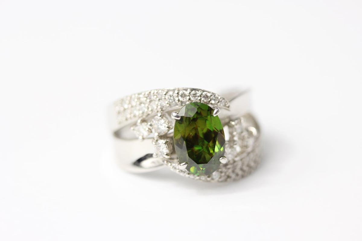 ぽぷ★天然スフェーン★リングオーダー ぽぷ☆天然スフェーン☆リングオーダー スフェーンのオーダー