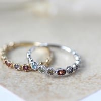美品✨K10 タンザナイト　ホワイトトパーズリング K10YGタンザナイト /ホワイトトパーズリング | BON BON DO