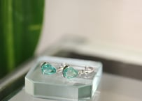 Ptエメラルドピアス