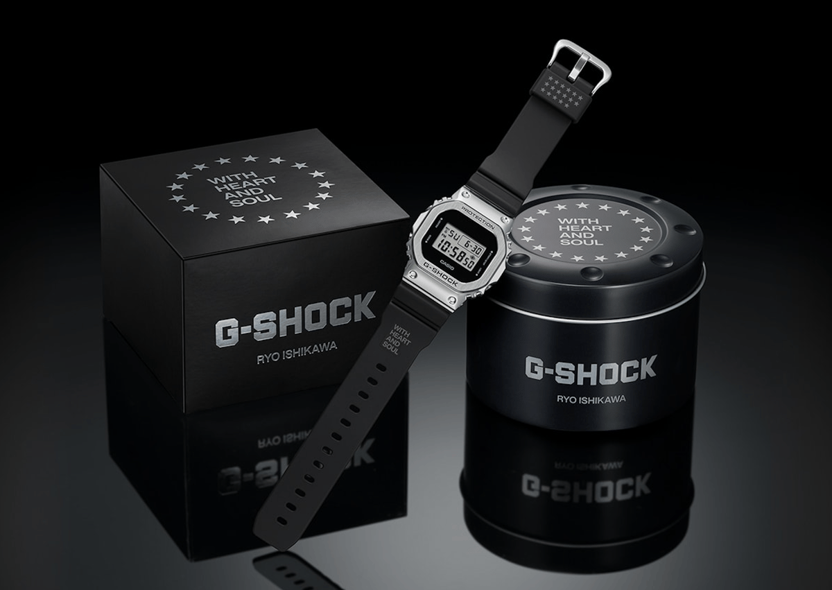 GショックGM-5600RI20-1JR メタルケース ブラック プロゴルファー石川