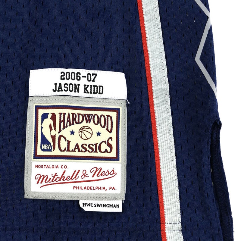美品Reebok nets ジェイソンキッド　Jason kid XL ジェイソン・キッド ネッツ ロード スイングマンジャージ 2006