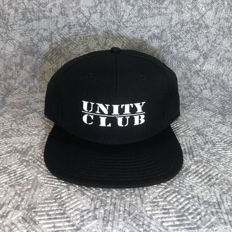 unity okinawa 『UNITY CLUB』SNAPBACK CAP BLACK