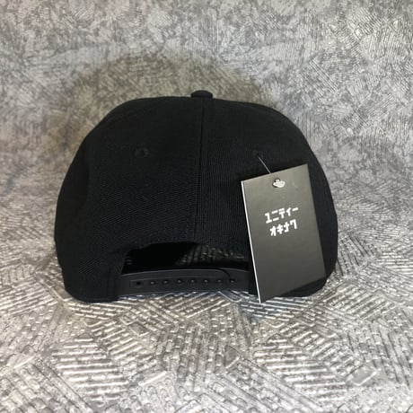 unity okinawa 『UNITY CLUB』SNAPBACK CAP BLACK