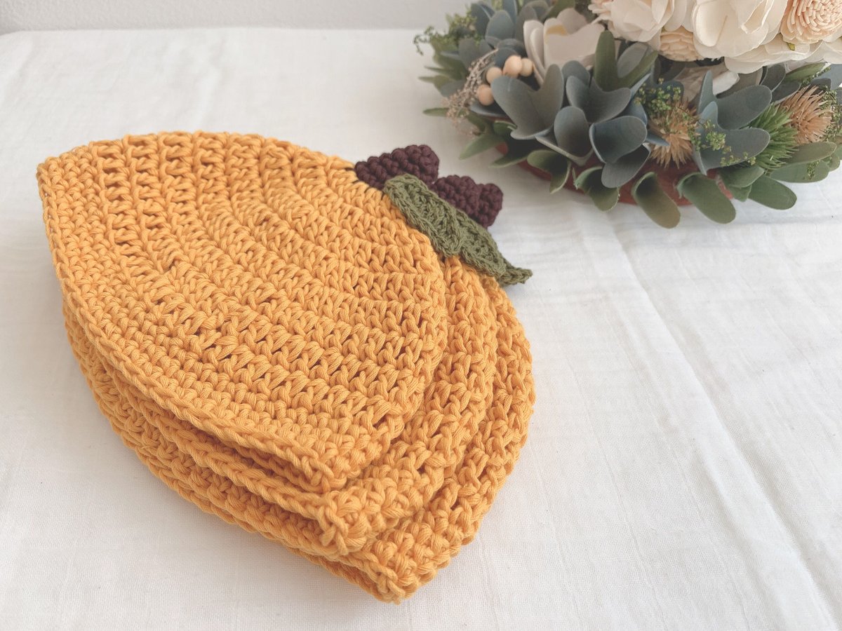 どんぐり帽子 ゆず コットン 100% | HANDMADE MORITA