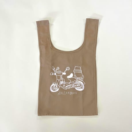 スーパーカブでゴー！bag 小（外ポケット有り）＜直売限定＞