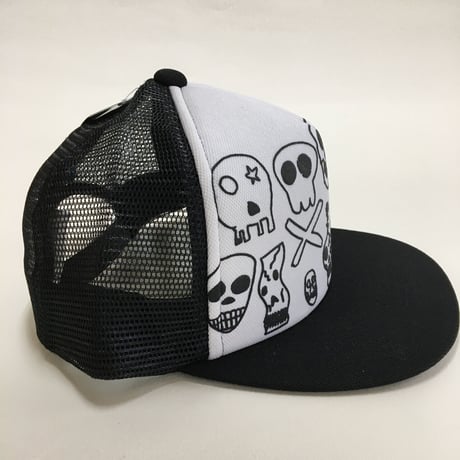 メッシュキャップ-スカル