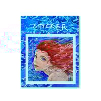 ステッカー『合図…惨劇の快楽の果て』　田中睦師／Tokinori Tanaka