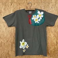 一点モノTシャツ-おはなを書きます